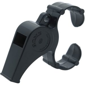 Acme Thunderer Black Plastic Finger Whistle